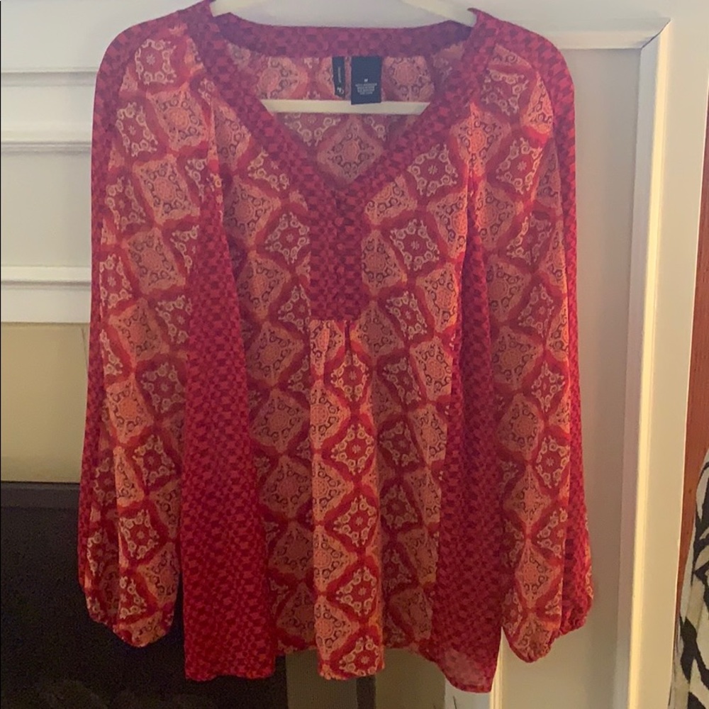 Sheer blouse